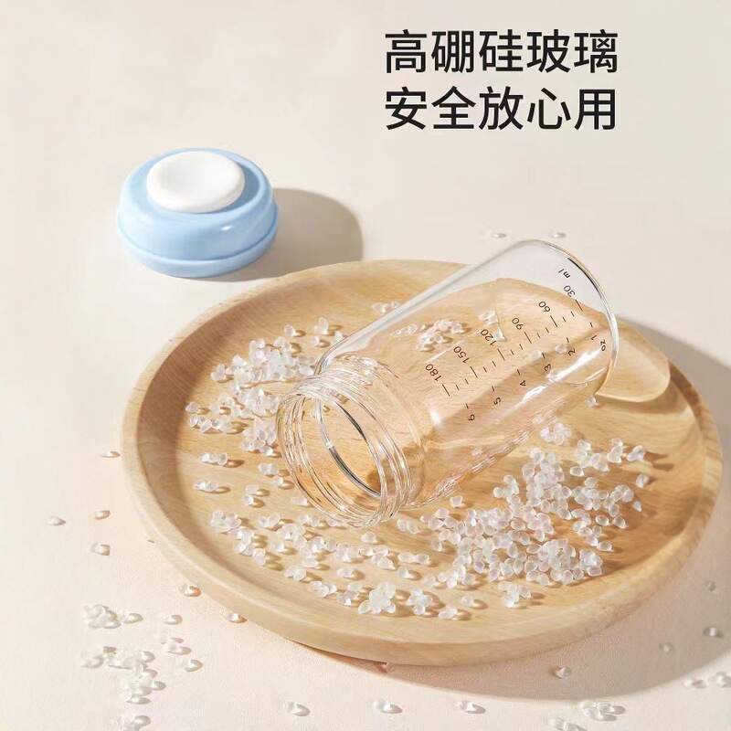 热销款高硼硅玻璃奶瓶冰箱专用可加热奶瓶可连接吸奶器|undefined
