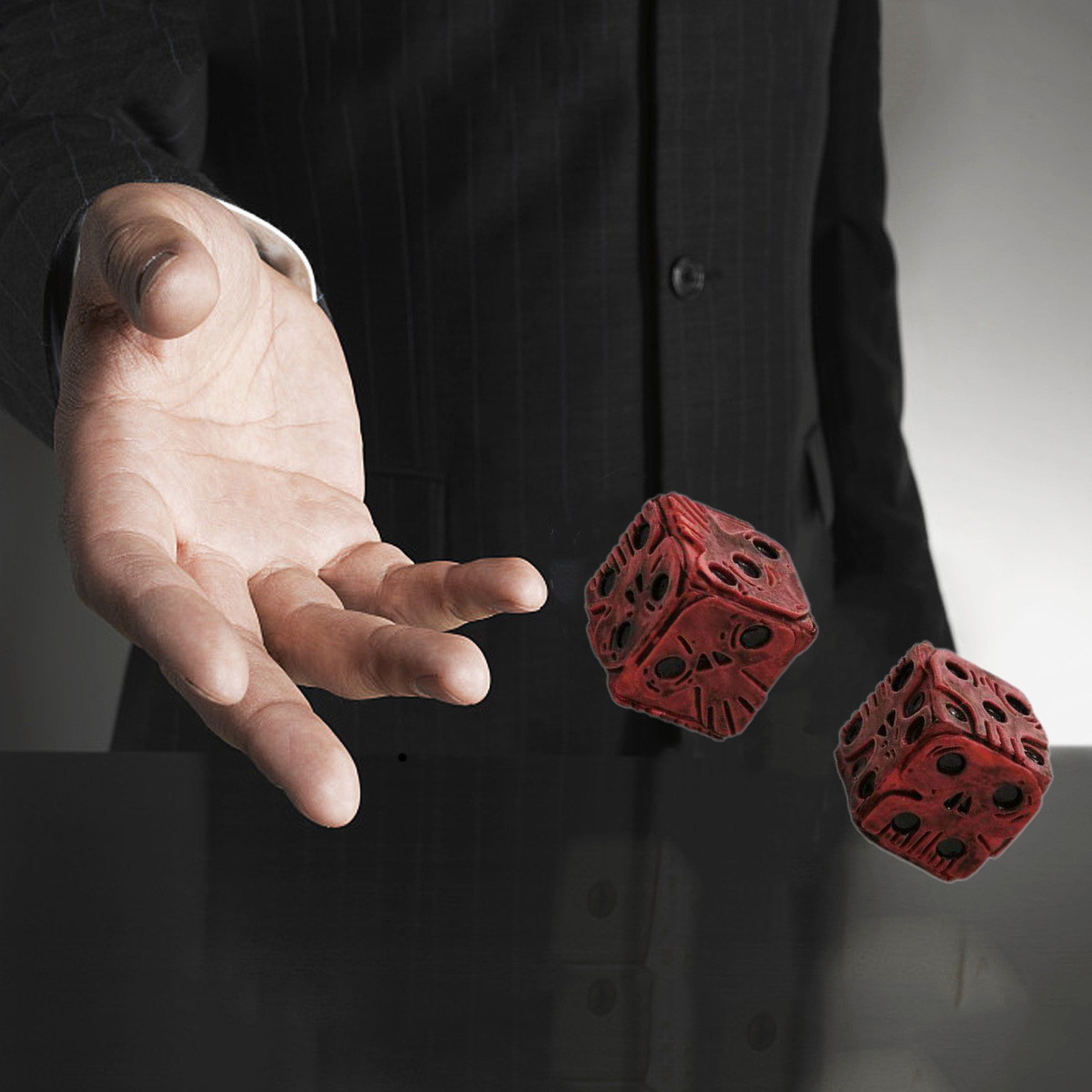 Nuevo Cráneo Rojo juego de dados novela juguetes ocio Creativo Festival del partido divertido carnaval Europa y América caliente