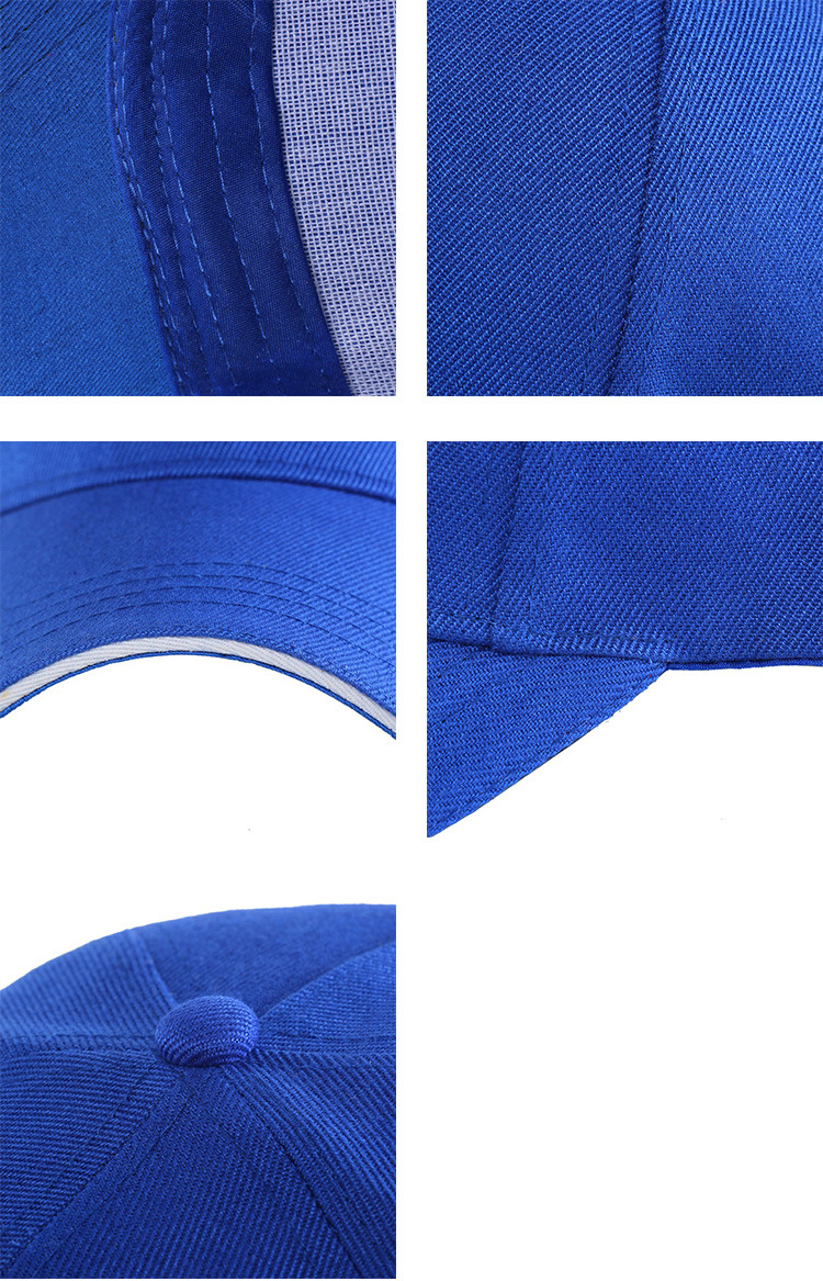 新款广告帽鸭舌帽大檐帽太阳帽定做志愿者旅游团队活动帽子定制详情图3