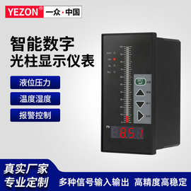 一众光柱仪表单双回路水位压力温度数字显示控制器液位显示控制仪