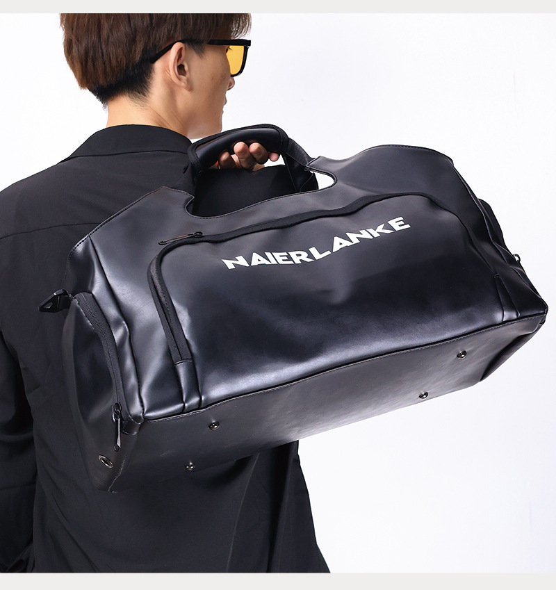 Sac de voyage grande capacité avec compartiment chaussures_voghion.com