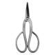 Factory direct supply pruning scissors high hardness all stainless steel garden flower potted plant scissors hand-forged leaflet bud scissors