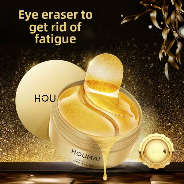 Humei Golden Moisturizing Eye Mask Patch Seaweed Eye Mask Eye Care Essence Hydrating and Moisturizing Eye Mask Manufacturer Wholesale