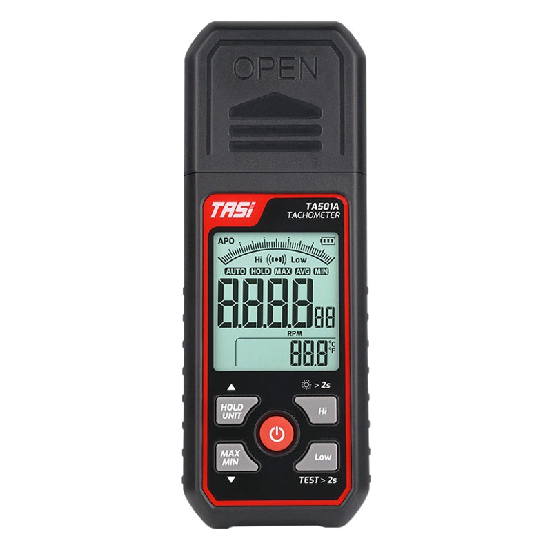 Tenas цифровой тахометр TA501A цифровой дисплей фотоэлектрический тахометр моторный прибор Автомобильный Тахометр двигателя