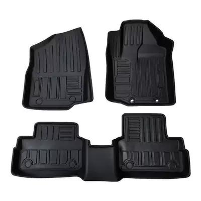 Suitable for Right-Hand Drive Toyota Raize Floor Mats, Tpe Car Interior Carpet, Trunk Mat, Environmentally Friendly Waterproof Trunk Mat, Floor Mat (Universal Foot Pad) - toyota-raize-right-rudder-pad-2020-2025