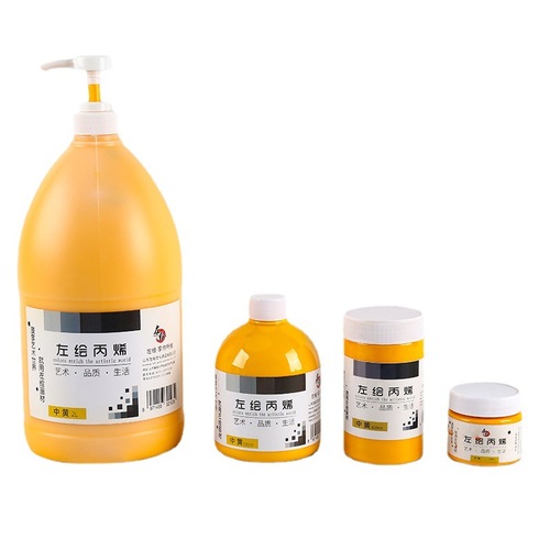 Set of 48 Waterproof Acrylic Paints for Studio Use, Hand-painted Wall Painting 100ml Colorful Drawing Paints