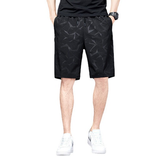 Code Beach Casual 5-Pocket Shorts Cross-Border Thin 4-Way Stretch Quick-Dry Running Pants Amazon Trend Manufacturer