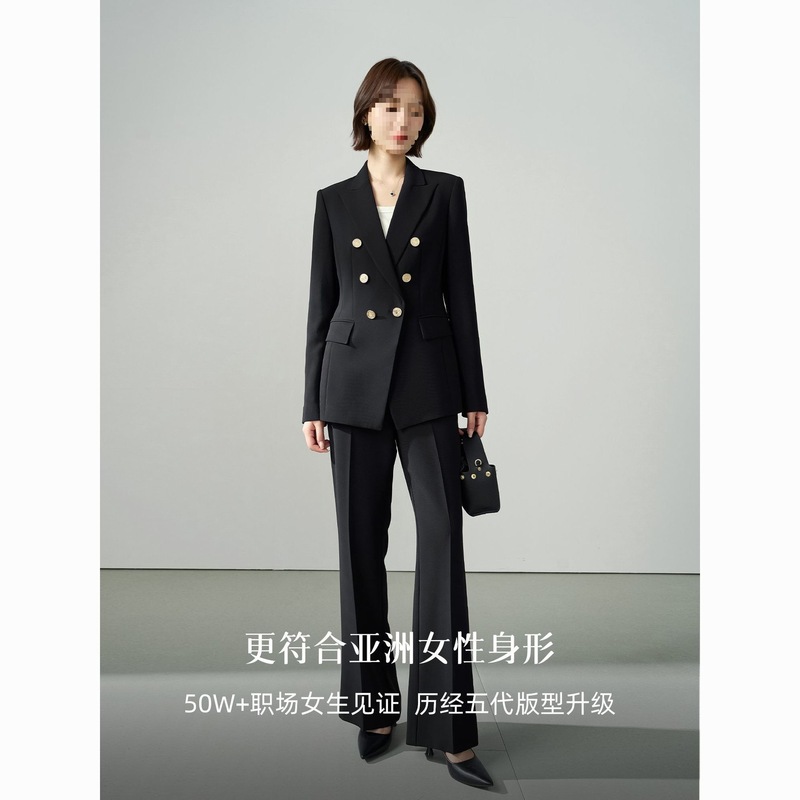 伯德小姐西装套装女秋冬职业装面试正装公务员小个子穿搭西服外套|undefined