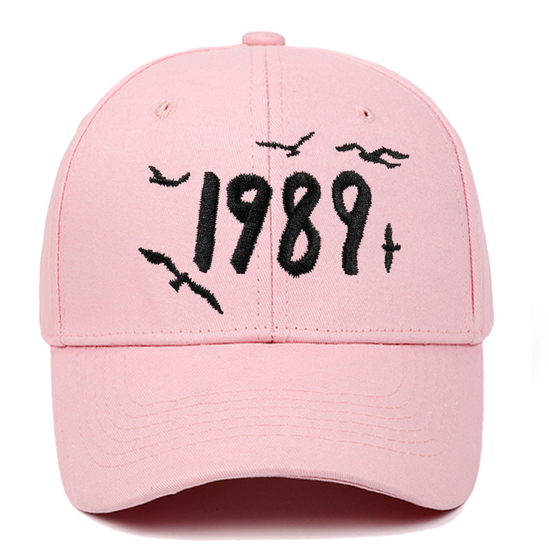 亚马逊泰勒1989刺绣硬顶帽欧美Taylor Swift嘻哈帽户外运动棒球帽|undefined