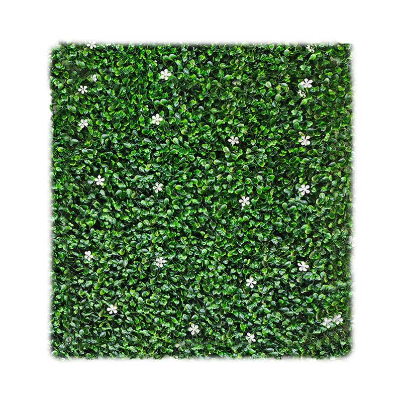 Planta verde artificial pared Milan césped decorativo eucalipto césped puerta colgante de pared imagen de fondo Pared de flores falsas