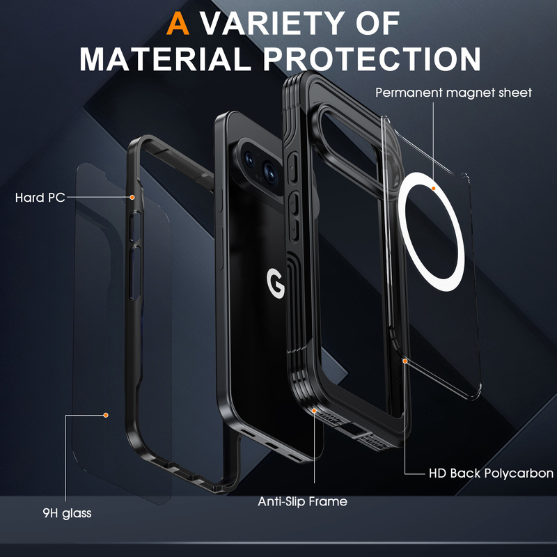 适用谷歌Pixel10/10Pro手机壳10ProXL透明三防密封防摔防尘全包壳|undefined