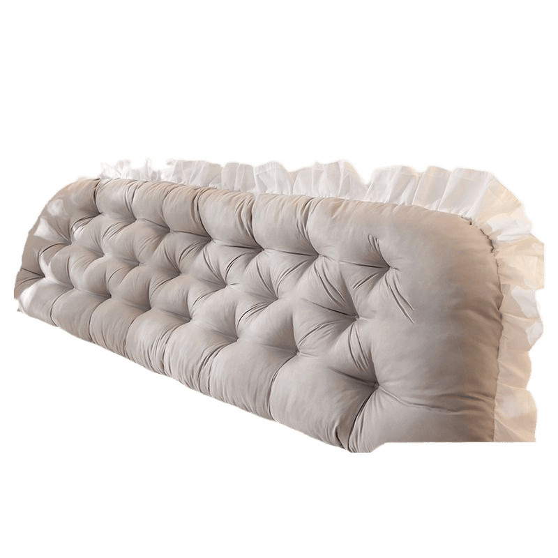 Cojines de cabecera, almohada de cama blanda, dormitorio para leer, almohada de respaldo grande para proteger la cintura de las niñas.