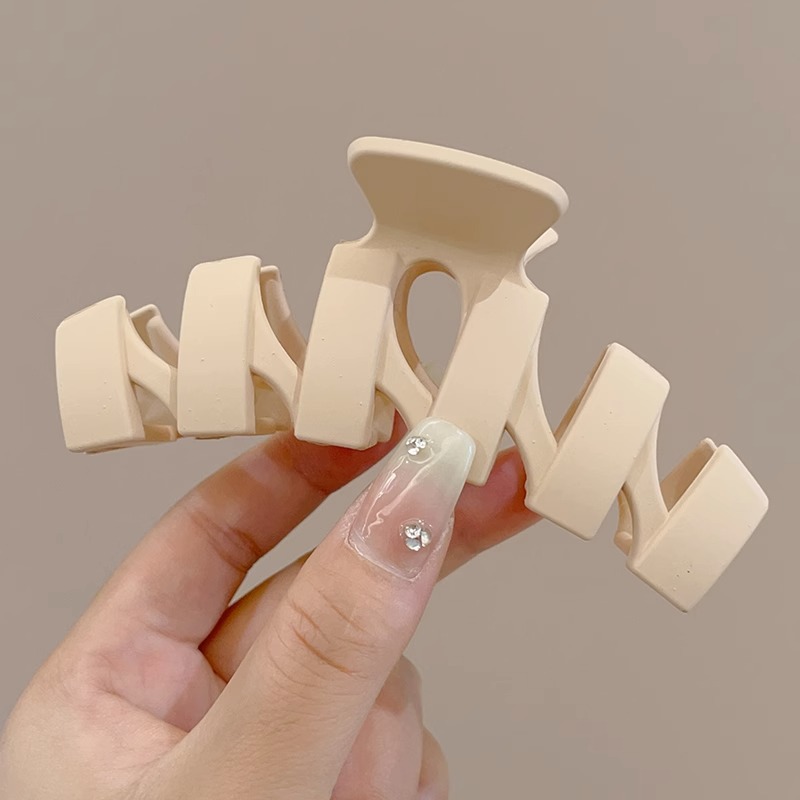 Corea del Sur temperamento elegante gran horquilla clip de tiburón estilo coreano updo clip de pelo de horquilla de Cabeza trasera