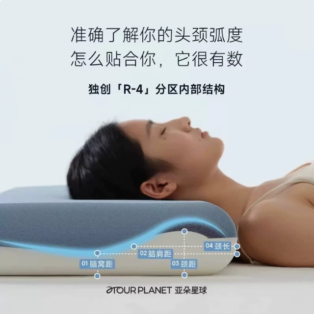 ♡Адуо Чинкен про второе поколение memory pillow глубокий сон без давления ноль-чувствительный возврат поддерживающая подушка для сна опора шея опора подушка для сна оптовая