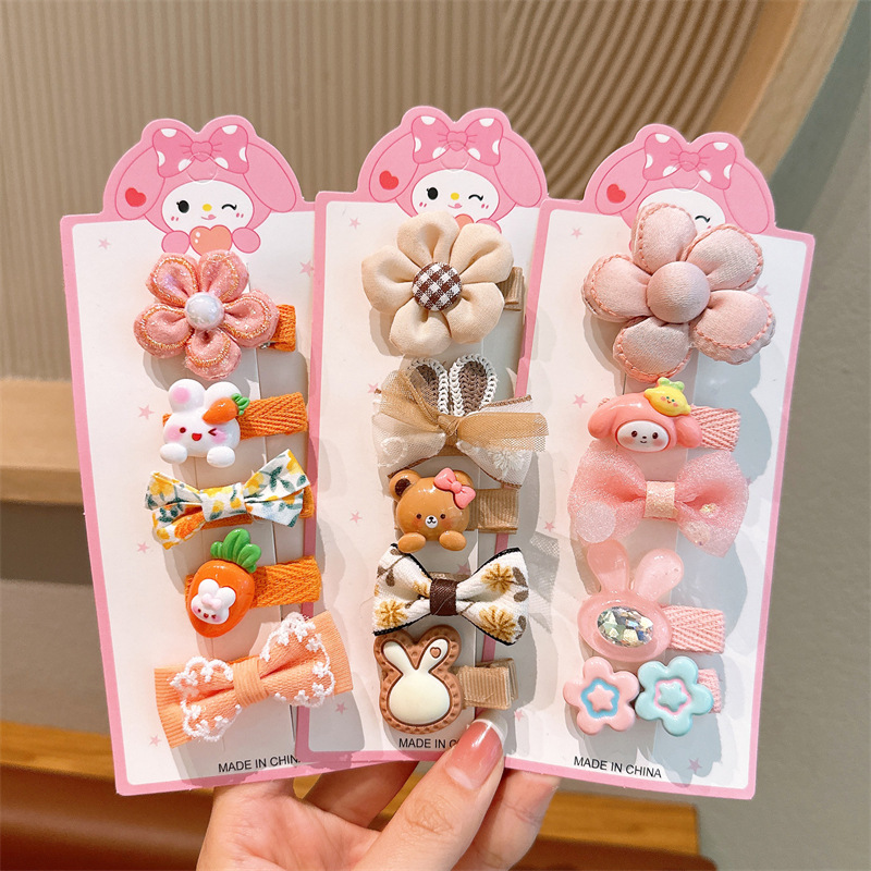 Niños clip de cabello nuevo clip de cabello de niña clip de cabello de princesa tocado lindos clip de cabello de bebé