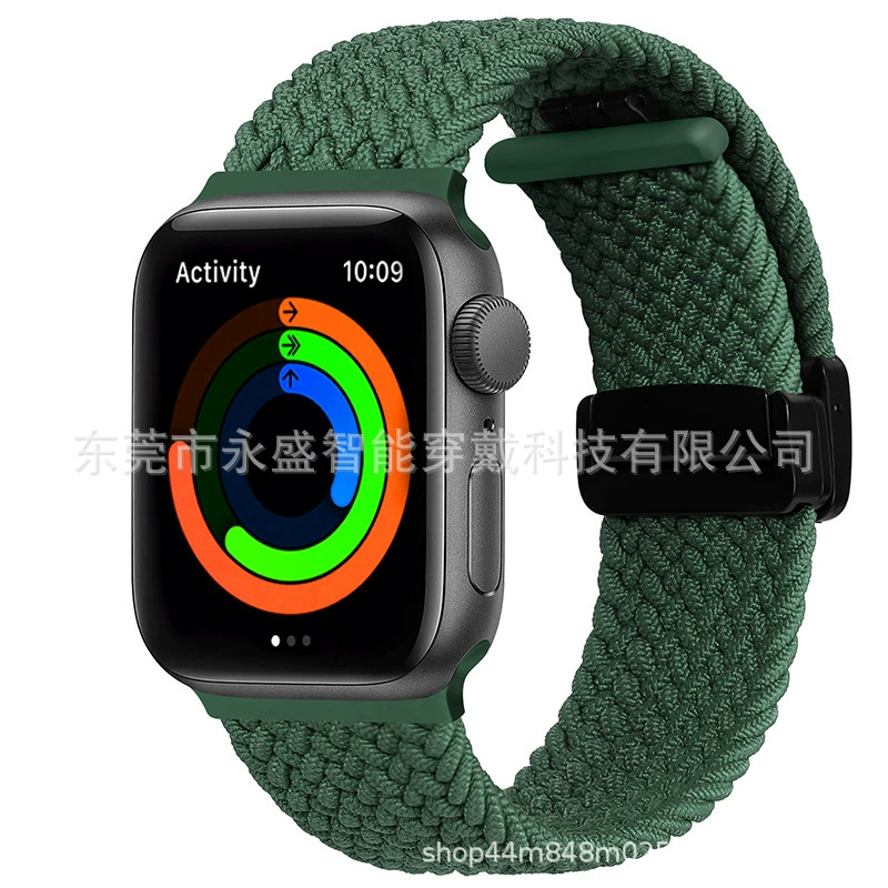 Подходит к браслету на руку Apple Nylon braided watch strap магнитная складная пряжка iwatch23456789 представитель пояс