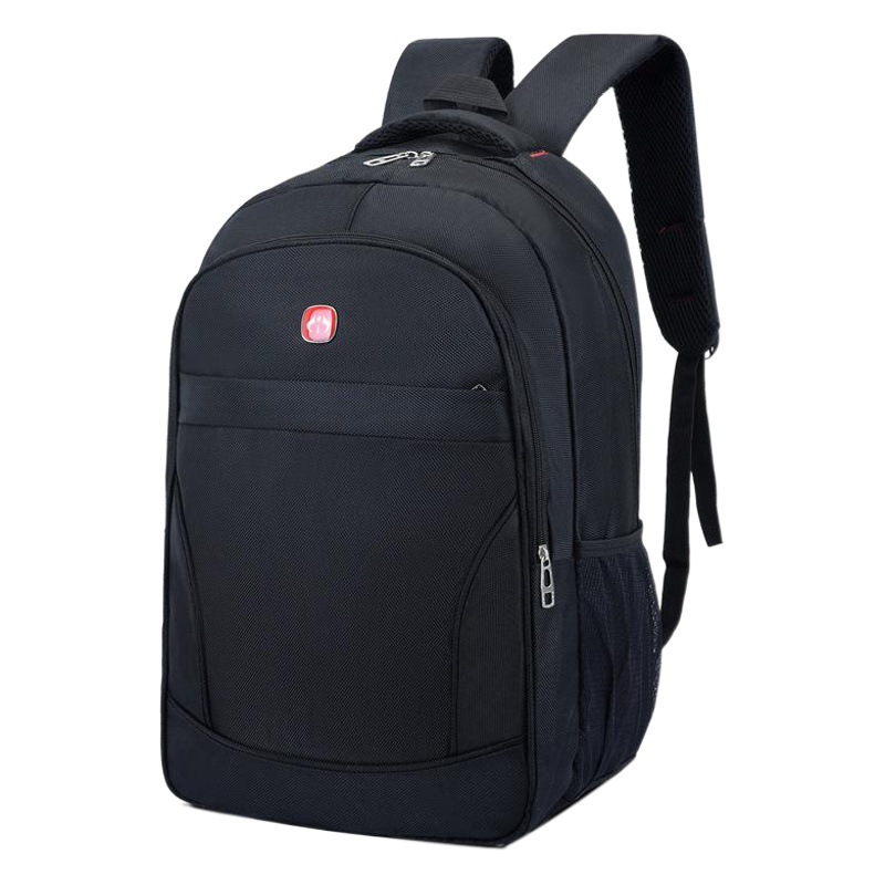 Logotipo impreso de fábrica Oxford tela bolsa de ordenador estudiante mochila de gran capacidad de 15,6 pulgadas Bolsa De Viaje al aire libre al por mayor