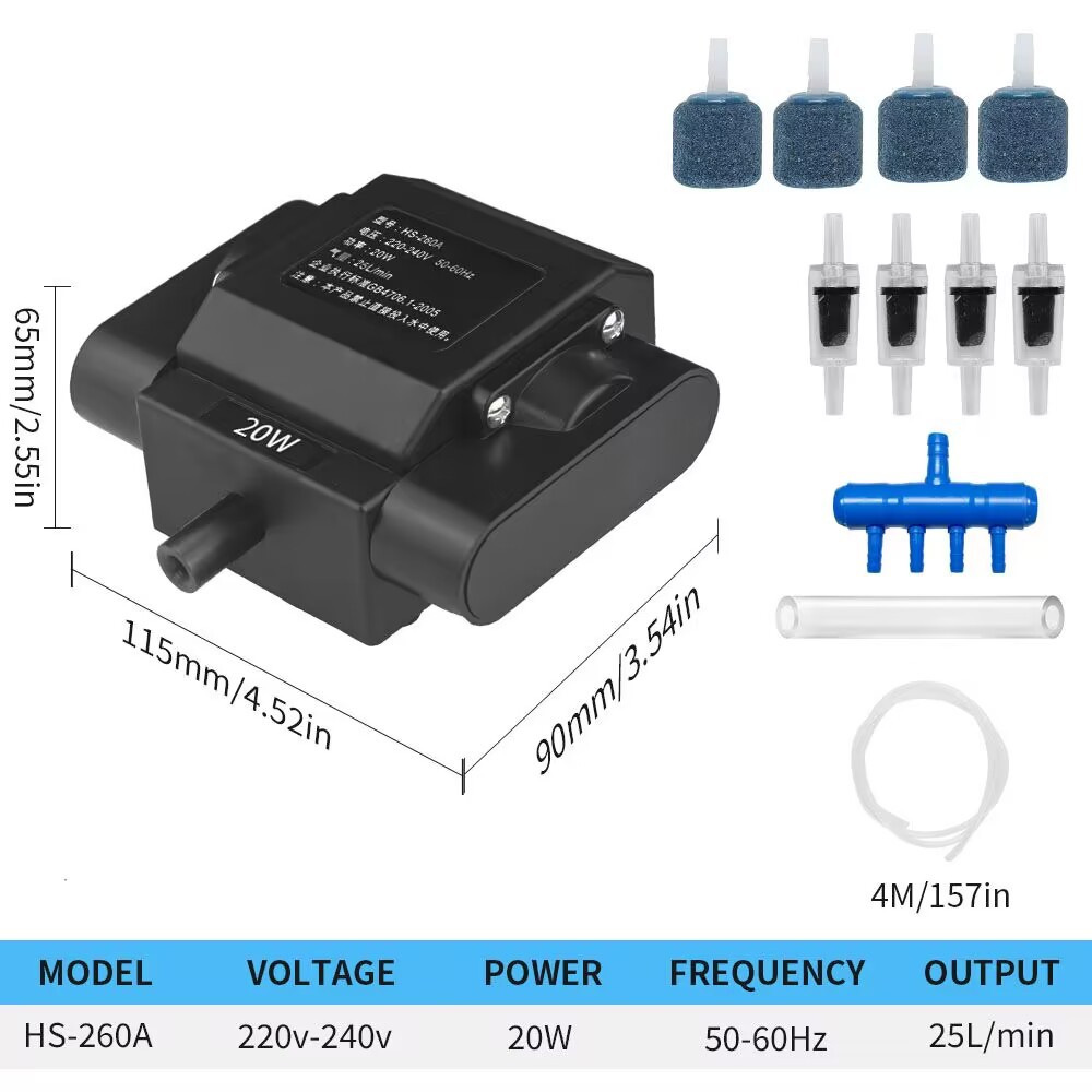 Phụ kiện bốn lỗ khí HS-260A+ / Tiêu chuẩn Châu Âu