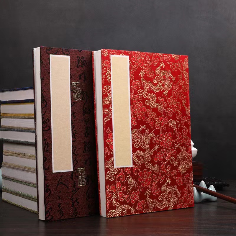 加厚空白折页册页国画半生半熟生宣专用空白书法专用宣纸小楷抄经