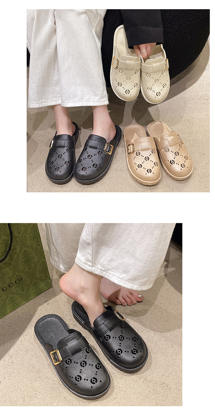 Platform Slippers Women's Summer Sandals With Thick Sole_voghion.com