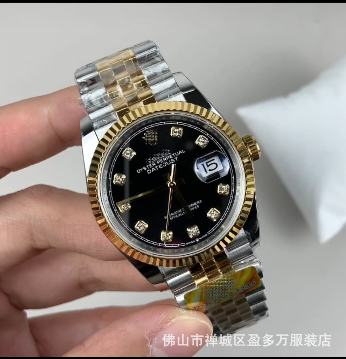 Transfronterizo C fábrica verde registro verde 41m oro 2836 / 3235 movimiento de alta versión proveedor de relojes mecánicos para hombres