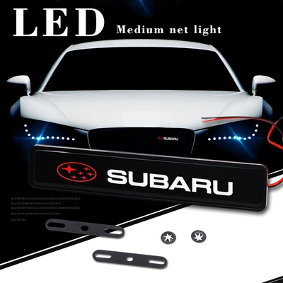 Car mid-net luminous car logo Other lights
