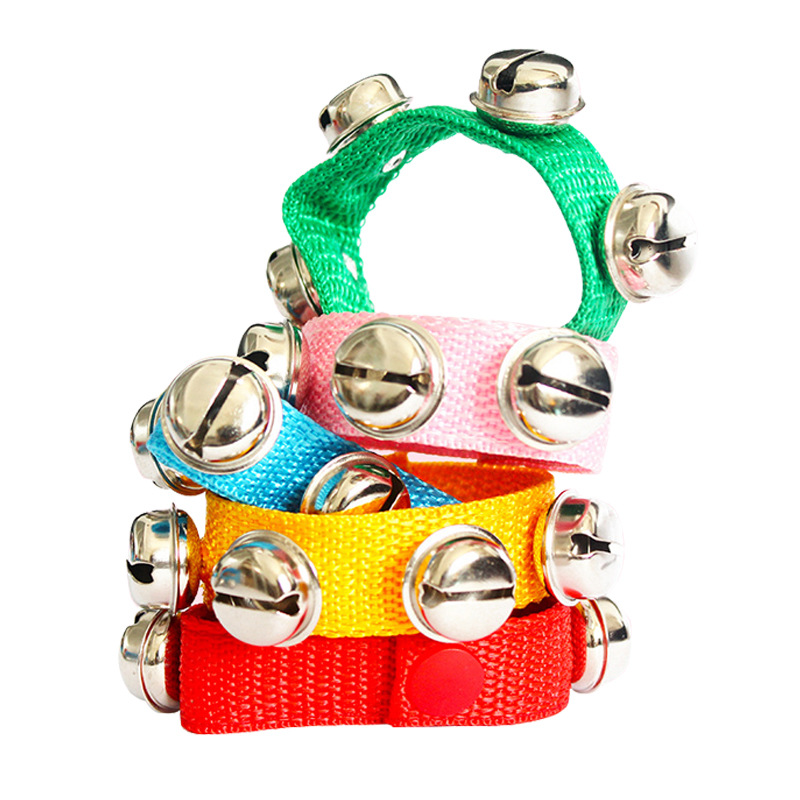 Niños al por mayor pequeña muñeca campana kindergarten educación temprana música juguete instrumento de percusión juguete los niños pequeños Bell