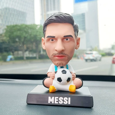 Car Decorations Interior Accessories, Car ornaments - -shaking-his-head-argentina-messi