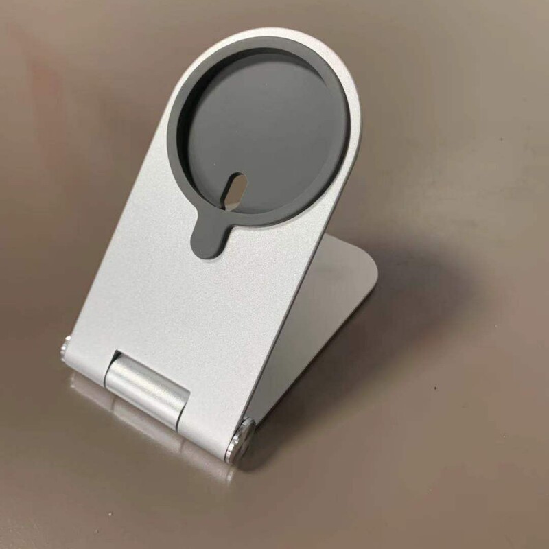 Popular Model Suitable for Apple Ip12 Wireless Charging Mobile Phone Holder Desktop Lazy Foldableing Aluminum Alloy Magsafe Holder Popular Model Suitable for Apple Ip12 Wireless Charging Mobile Phone Holder Desktop Lazy Foldableing Aluminum Alloy Magsafe Holder