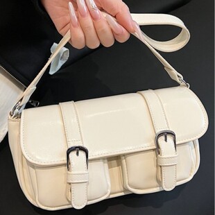 Vintage Textured Small Bag for Women 2025 New Trend Versatile Crossbody Handheld Shoulder Small Square Bag