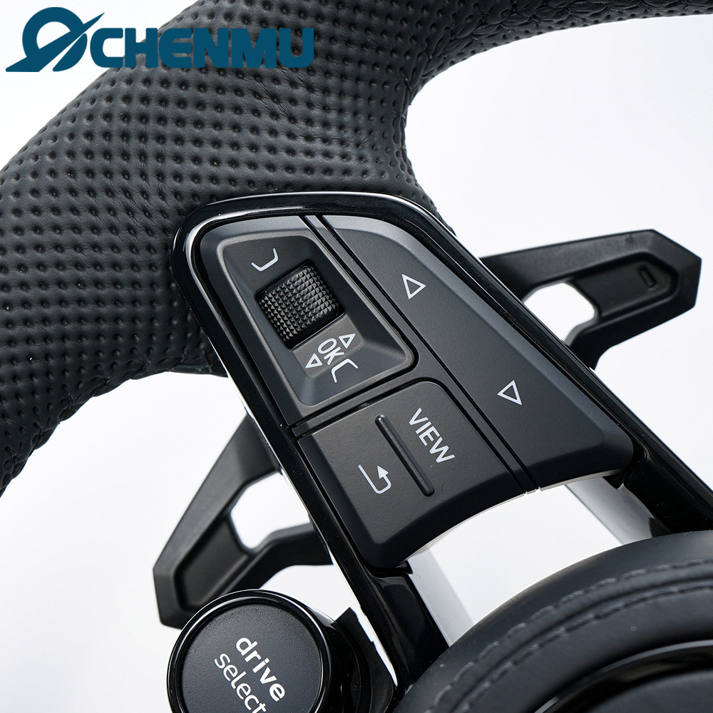 Modified R8 Dual Button Steering Wheel for Audi A4L A6L A3 A5 A7 Q2L Q3 Q4 Q5L Q6