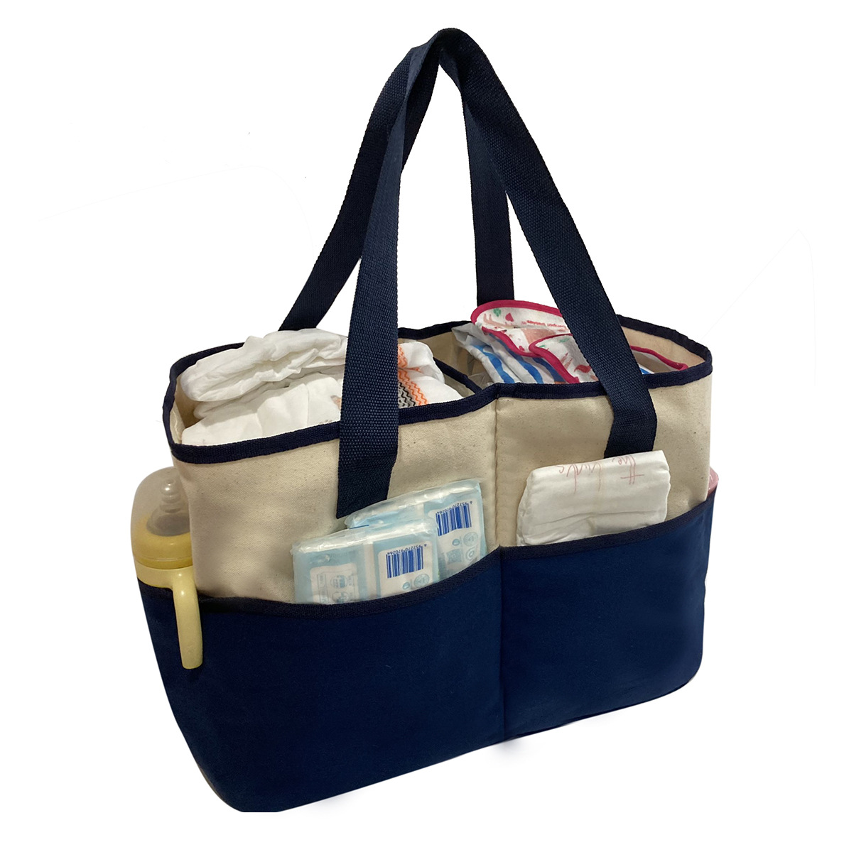 Bolsa de lona caliente transfronteriza bolsa de leche materna portátil bolsa de leche materna bolsa de compras para mujeres