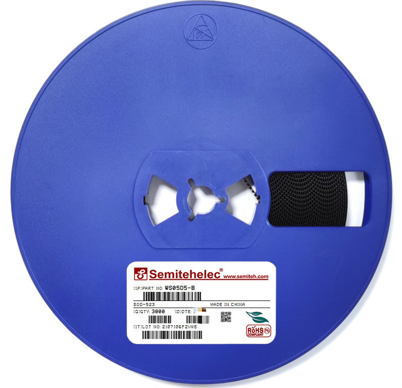 WS05D5-B ESD/TVS二极管 SOD-523 SEMITEH  全新原装正品