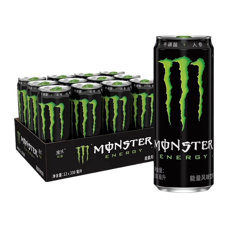 Monster Coca-Cola Коготь монстра витаминовый спортивный напиток 300 мл*24 банки, полный ящик — энергетический напиток