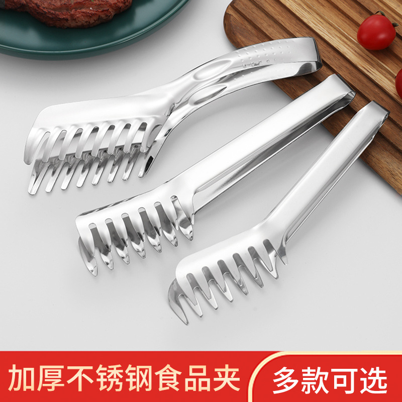 Stainless Steel Food Tongs, Food Tongs, Hotel Bread Tongs, Barbecue Tongs, Pasta Tongs, Barbecue Tongs, Pasta Tongs