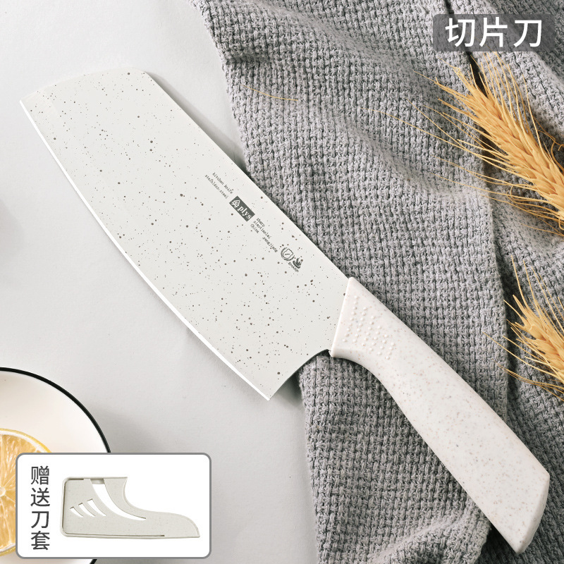 Yangjiang cuchillo de acero inoxidable cuchillo de cocina combinación de utensilios de cocina conjunto de corte conjunto completo de cuchillo de cocina tablero de cocina 2 en 1 uso doméstico