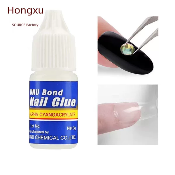 Cross-border special for 3g glue nail glue nail jewelry nail wear nail glue persistent adhesive wholesale