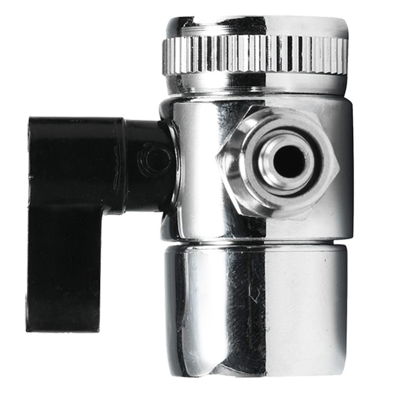 Válvula de un solo corte Válvula de conmutación de dos minutos de 2,5 minutos de cuatro giros de dos minutos purificador de agua de escritorio grifo de purificación de agua válvula de conmutación de tres vías válvula de conmutación