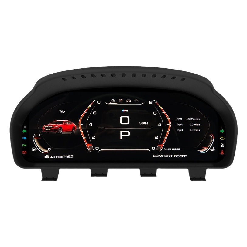 Aplicable a BMW serie 5 LCD completo tablero actualización F10/F11/F18 cinco serie LCD instrumento velocímetro modificación