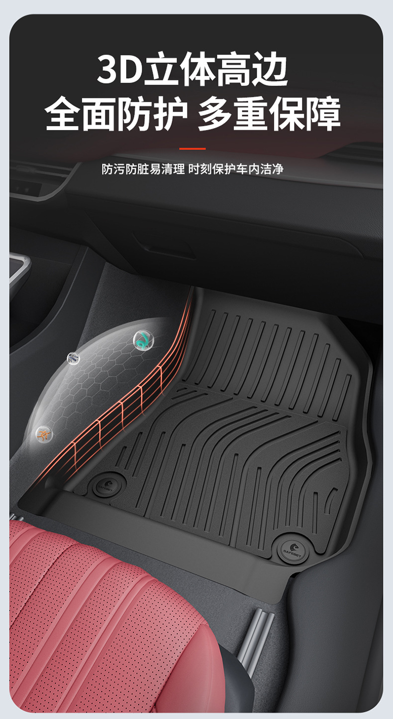 Suitable for Buick New Regal, Lacrosse, Envision Plus, and Other Special Vehicles, Tpe Car Floor Mats and Vehicle Accessories