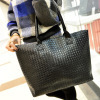 Summer purse, capacious fashionable one-shoulder bag