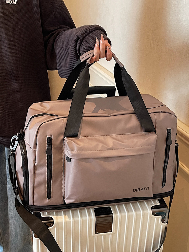 Bolsa de viaje transfronteriza de gran capacidad bolsa de natación bolsa de viaje de mano secos y húmedos separación bolsa de ejercicio bolsa de viaje corto