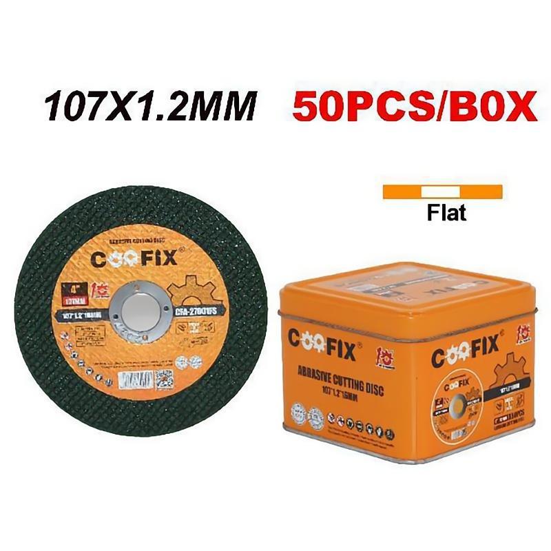 Coofix库菲超薄不锈钢切割片角双网磨机树脂砂轮片107磨片批发