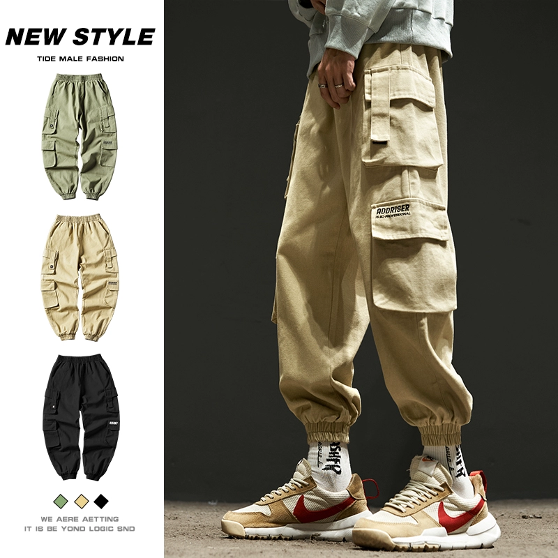 Мужские весенние и осенние свободные американские высокие уличные функции