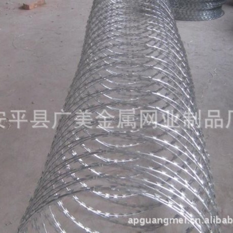 厂家热镀锌刀片刺绳 不锈钢刀片刺绳 刺绳拖车路障车