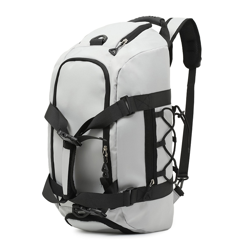 Mochila de viaje deportiva multifuncional para viajes de negocios, equipaje de mano de corta distancia, separación en seco y húmedo, bolsa de fitness de natación para hombres y mujeres