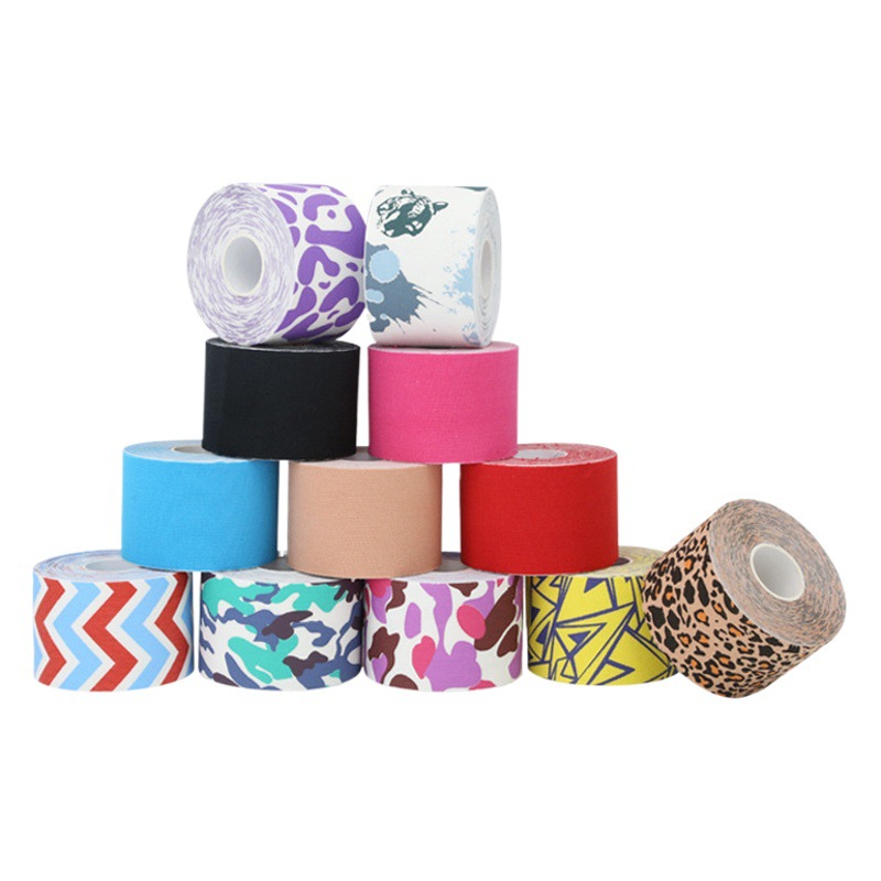 [Breathable and Pressurized] Sports Kinesio Muscle Patch Sports Knee Pad Anti-Slip Achilles Tendon Strain Rehabilitation Bandage