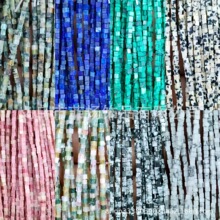 3&times;3mm��Ȼʯ������ɢ��diy�����朴��� ����ʯ���K�羳���N���l