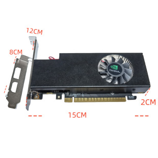 Brand New Half-Height Card Gtx1050 4Gi Lp Desktop Computer Graphics Card Small Case Independent All-In-One Card