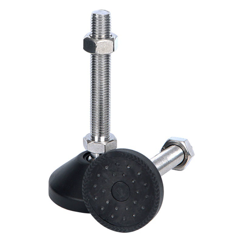 Полностью нейлоновая углеродистая сталь оцинкованная универсальная ножная чашка регулируемая ножная пластина для копыт Верстак Противоударная ножка Анкерный болт чашки